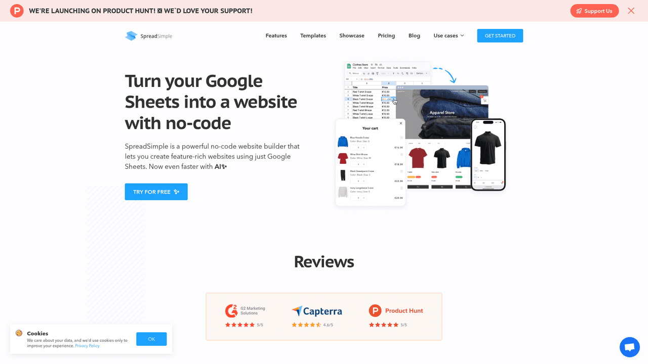 SpreadSimple - Screenshot 2