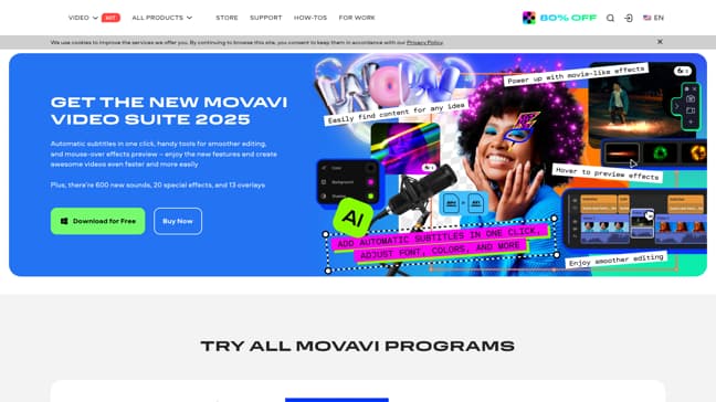 Movavi Video Editor - Main Image
