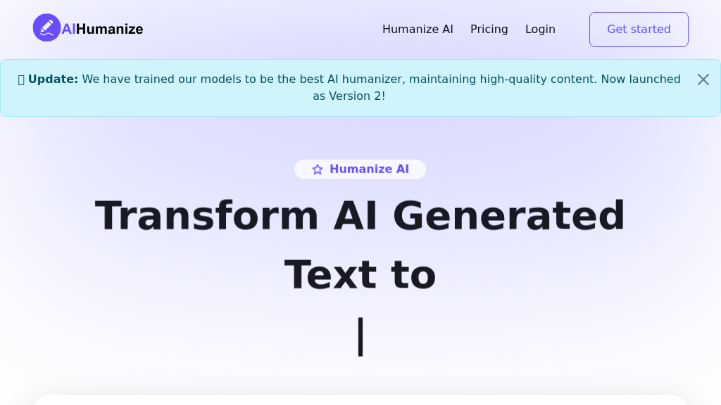 AI Humanizer - Screenshot 2