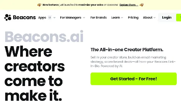 Beacons.ai - Main Image