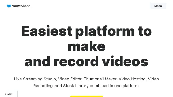 Wave.video - Main Image