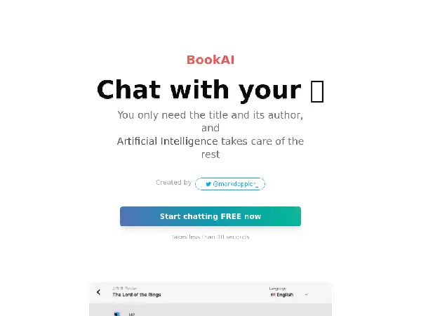 BookAI - Main Image