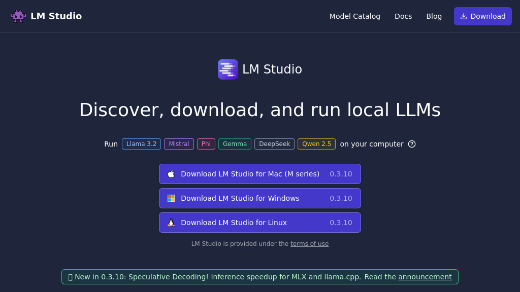 LM Studio - Screenshot 2
