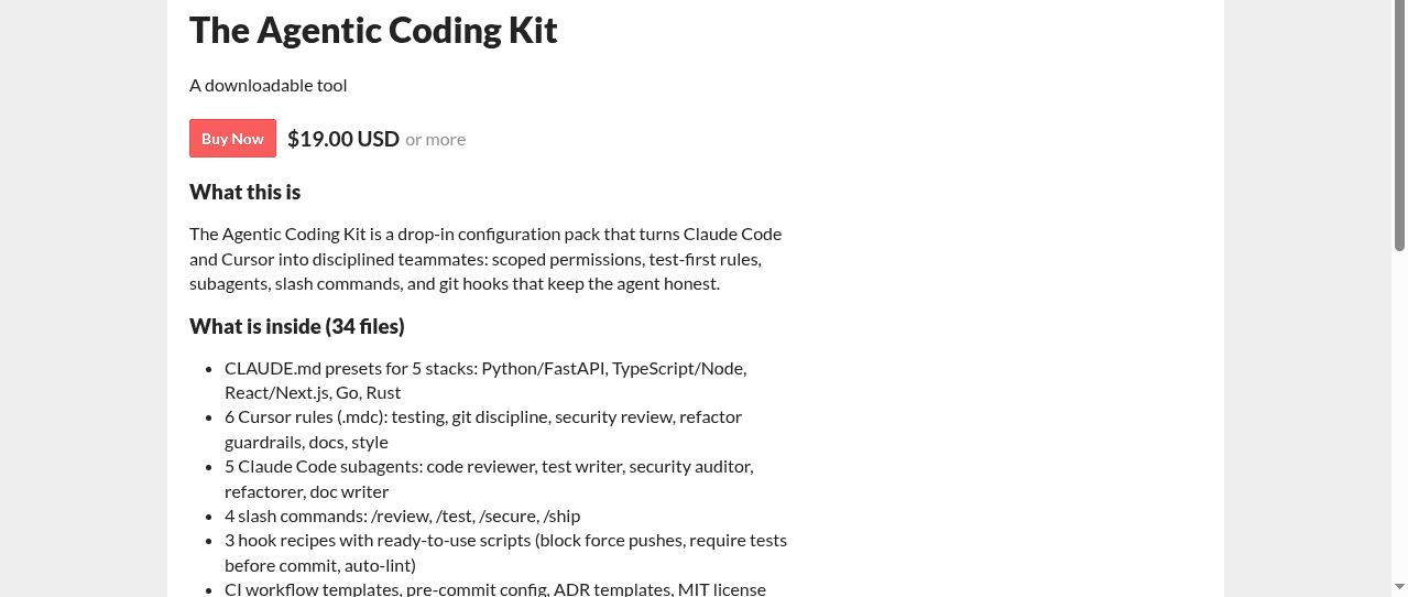 The Agentic Coding Kit - Screenshot 2