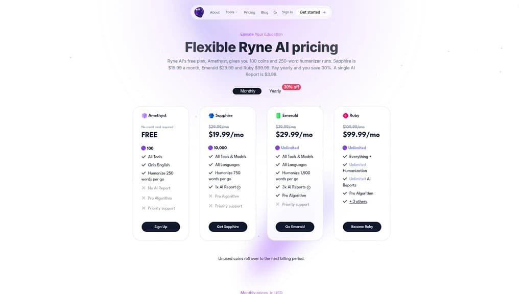 Ryne AI - Screenshot 2
