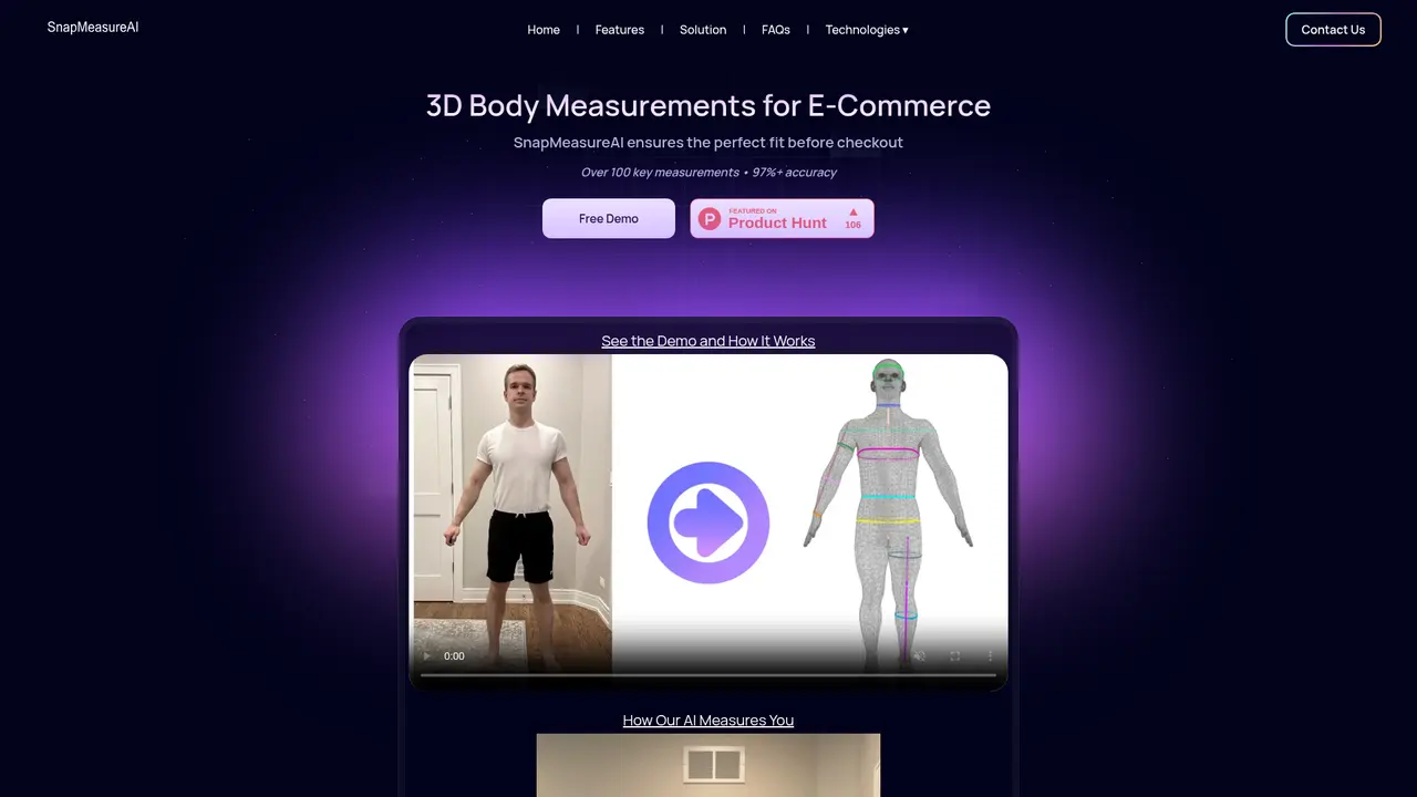 SnapMeasureAI - Main Image