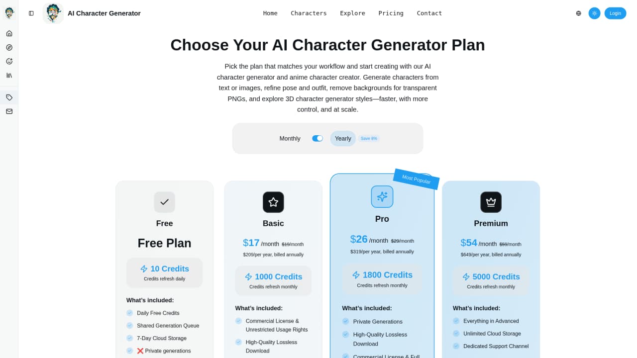 AI Character Generator - Screenshot 2