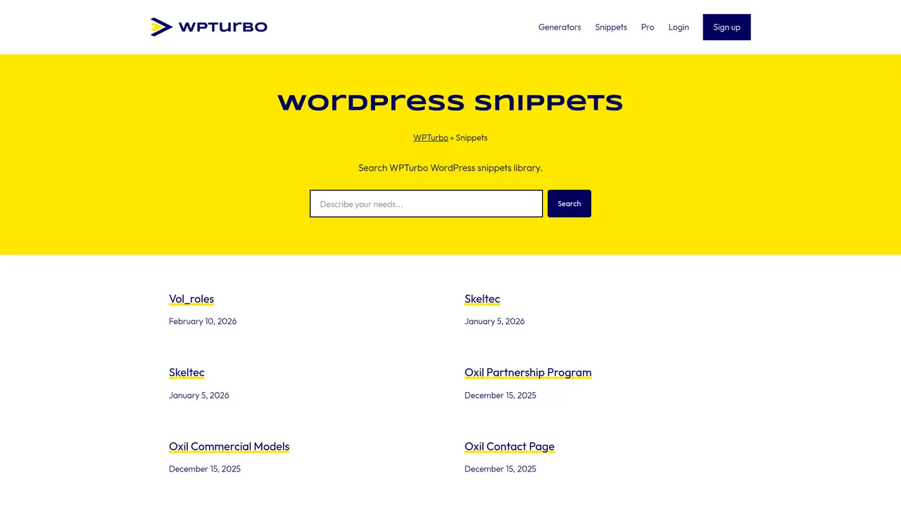 WPTurbo - Screenshot 4