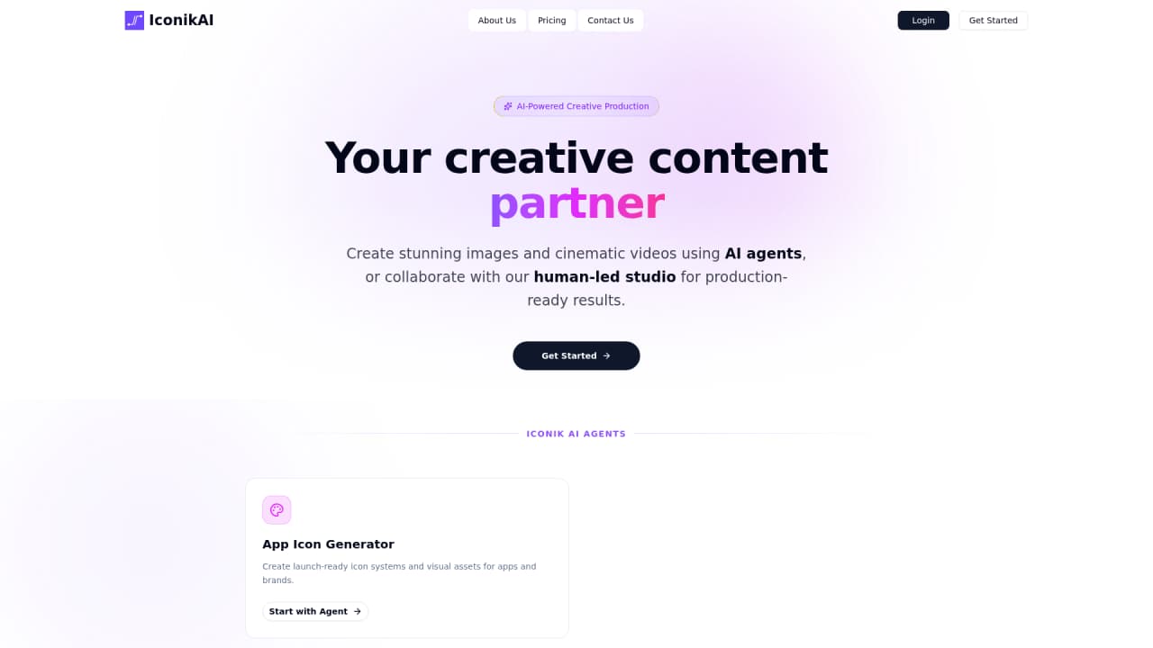 Iconik AI - Main Image
