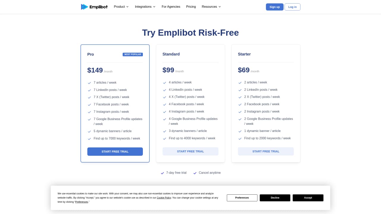 Emplibot - Screenshot 2