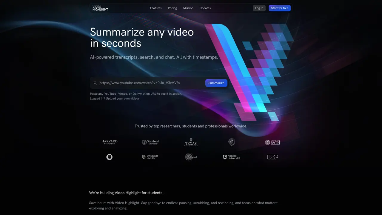 Video Highlight - Main Image