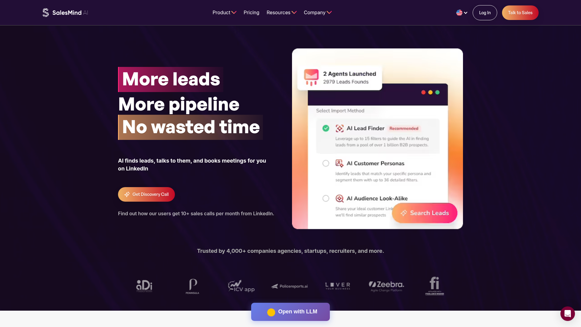 SalesMind AI - Main Image
