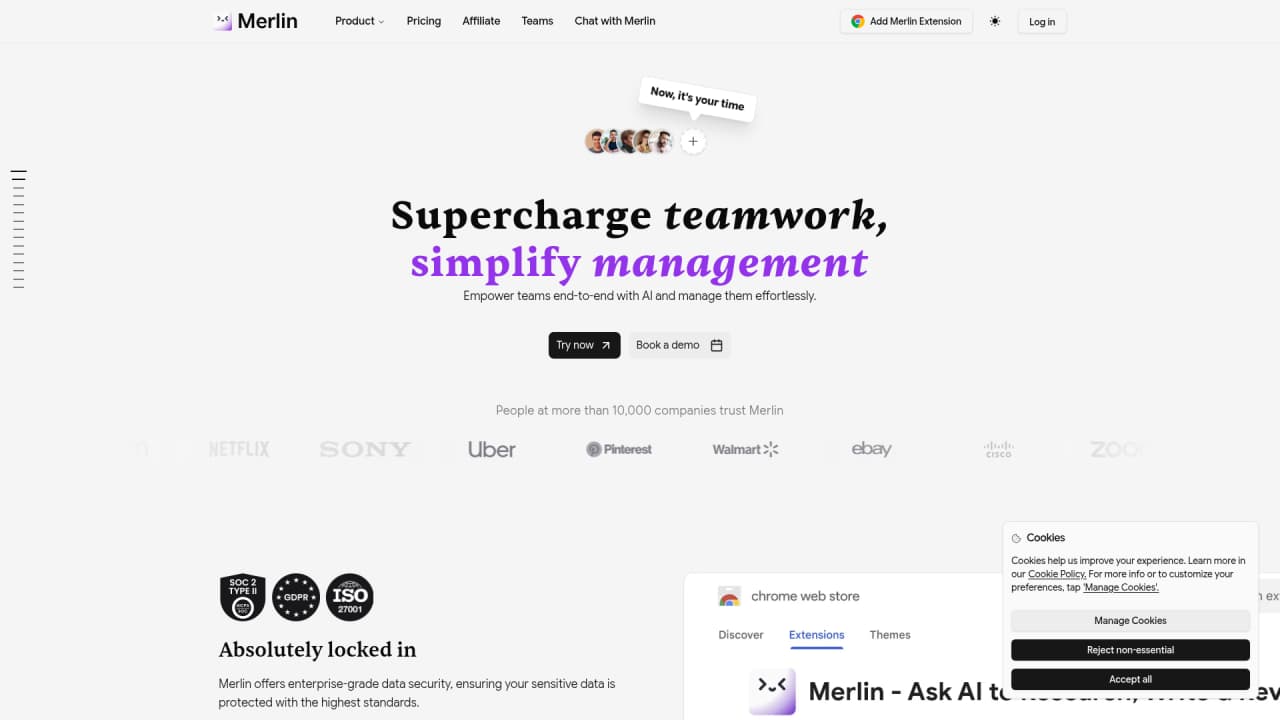 Merlin AI - Screenshot 3