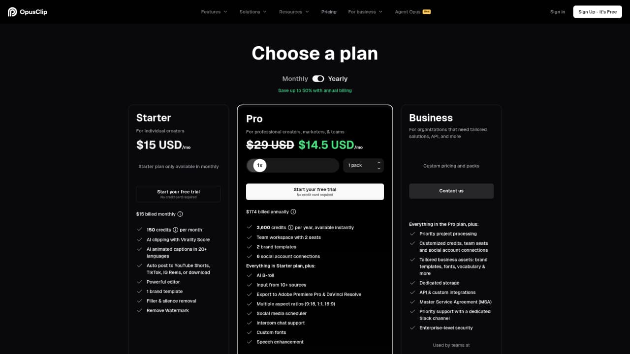 OpusClip - Screenshot 2