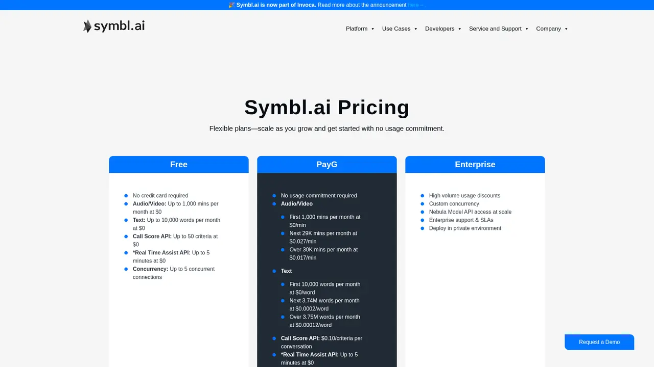 Symbl.ai - Screenshot 2