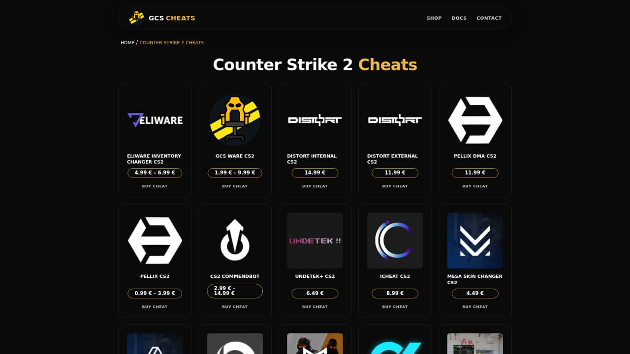 GCS Cheats - Screenshot 2
