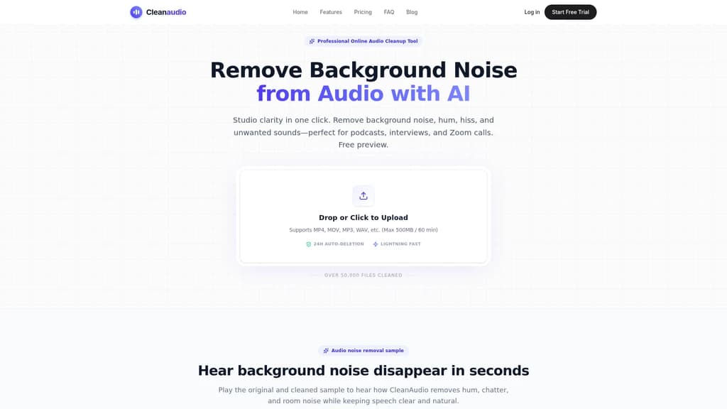 CleanAudio - Screenshot 3