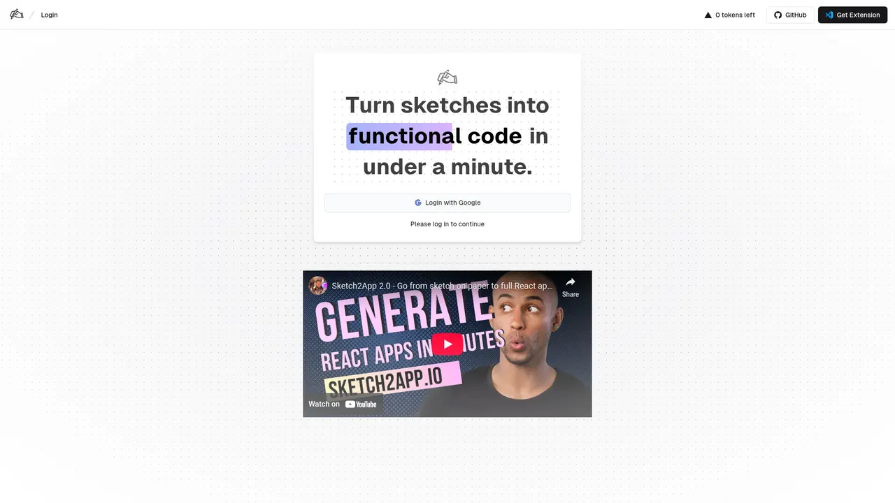 Sketch2App - Main Image