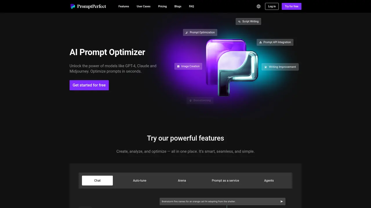 PromptPerfect - Screenshot 3