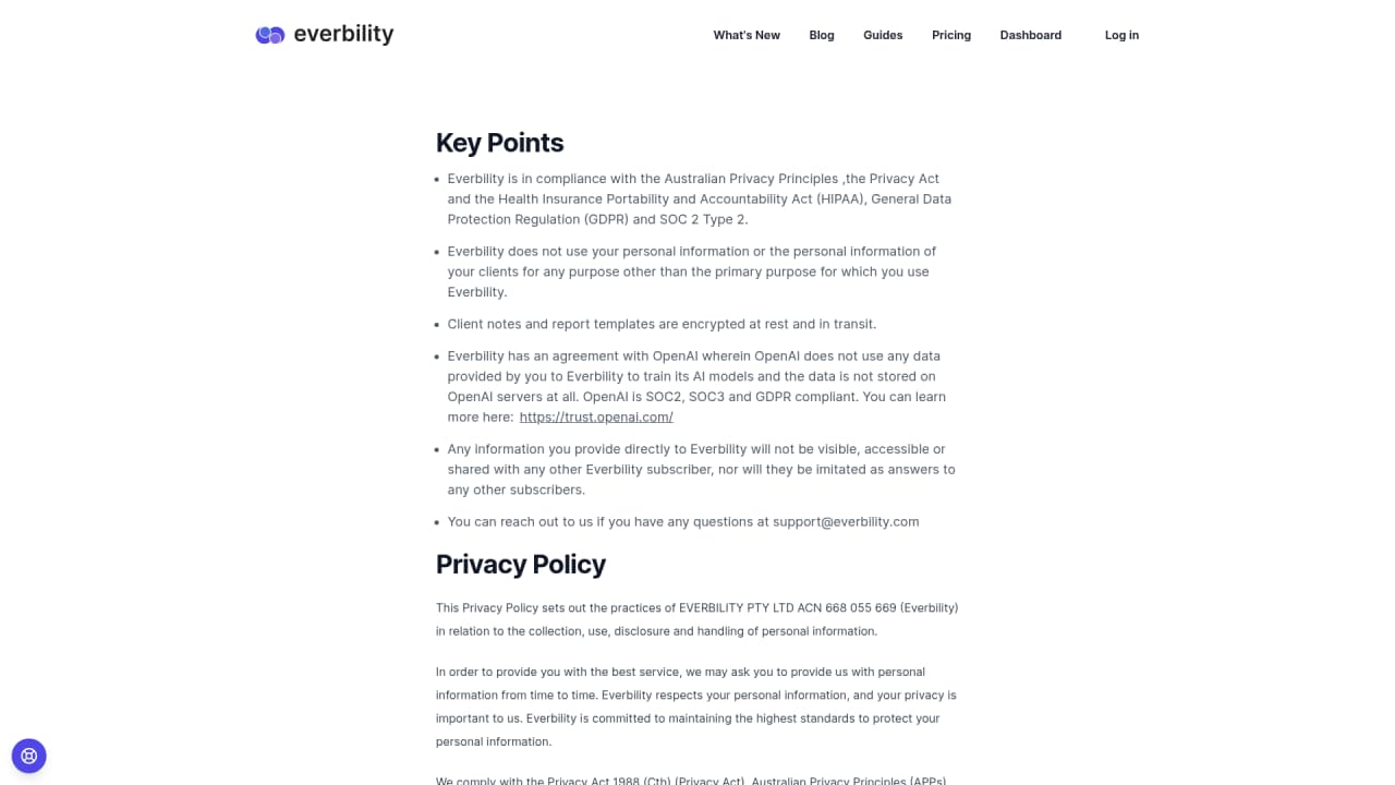 Everbility - Screenshot 2
