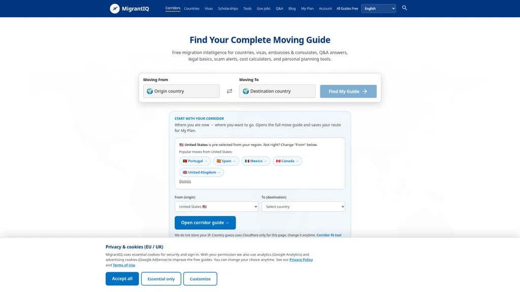 MigrantIQ - Main Image