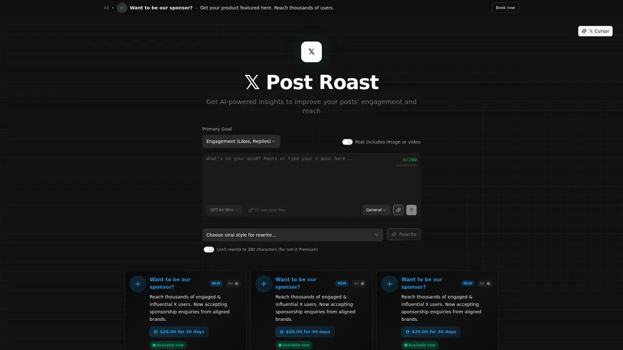 Post Roast - Main Image