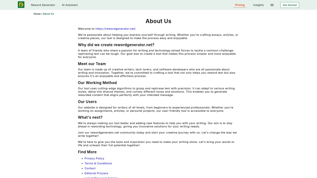 Reword Generator - Screenshot 4
