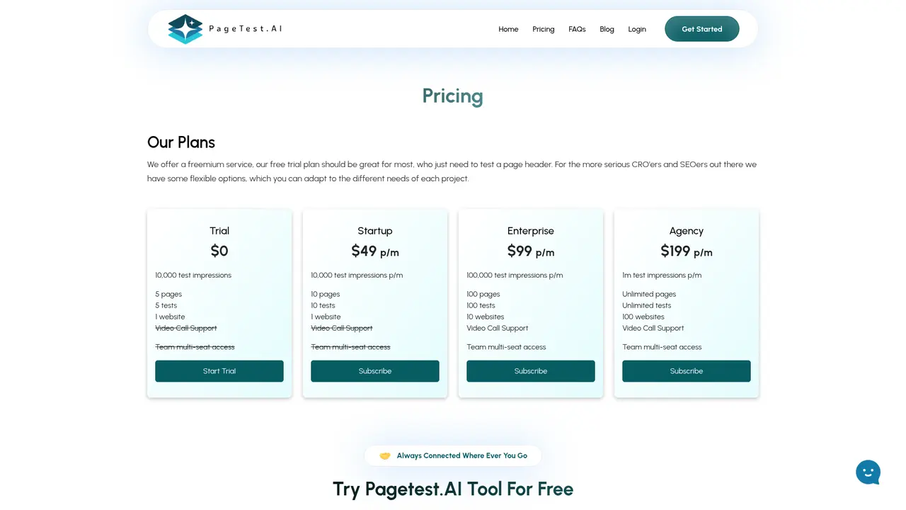 PageTest.AI - Screenshot 2