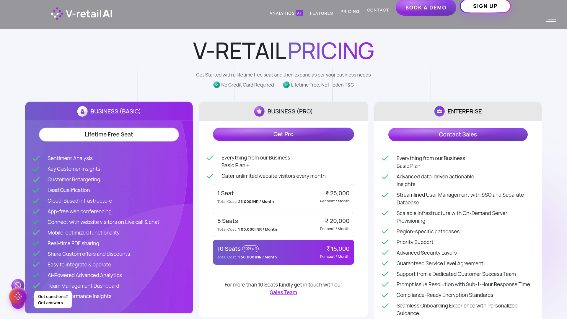 V-Retail AI - Screenshot 2