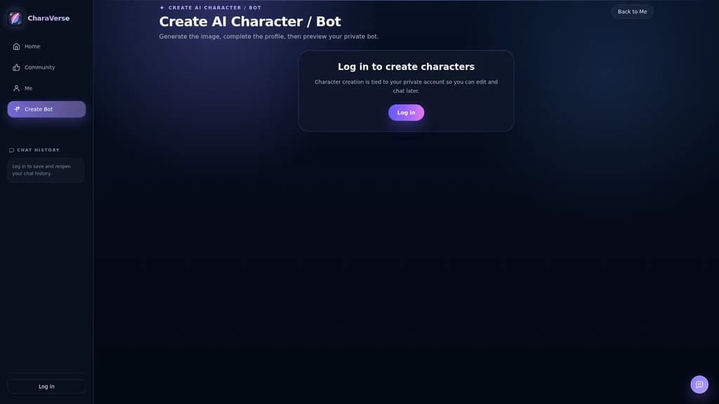 CharaVerse - Screenshot 3