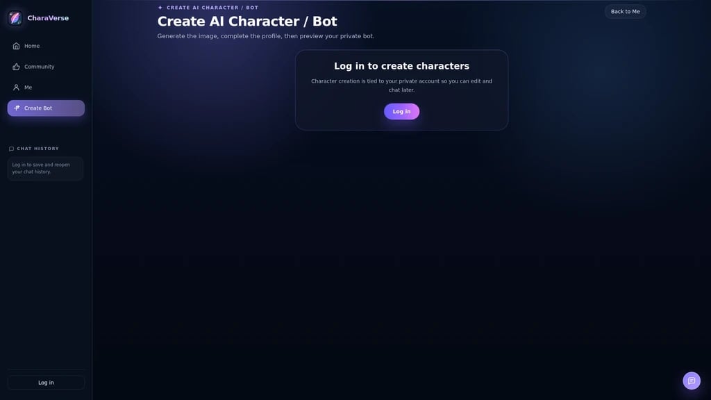 CharaVerse - Screenshot 3