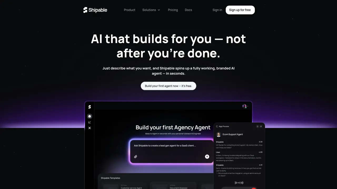 Shipable.ai - Screenshot 3