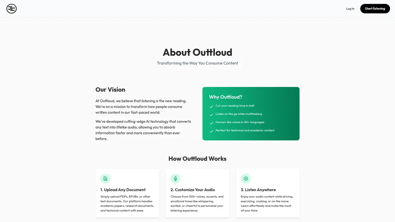 Outtloud - Screenshot 3