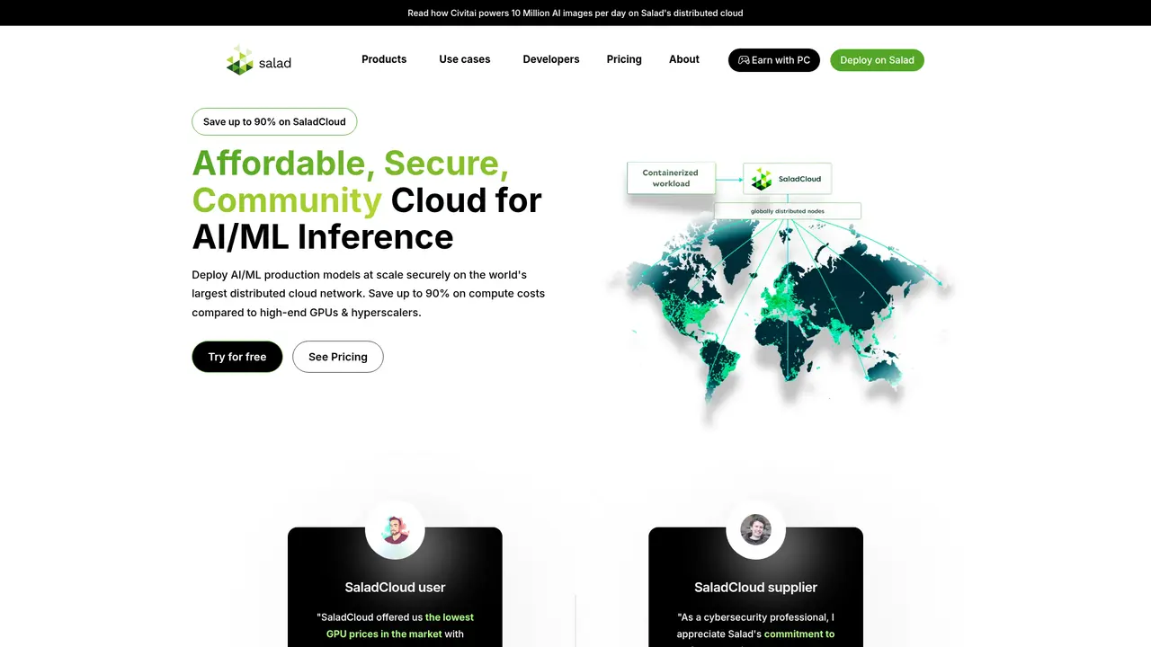 SaladCloud - Main Image