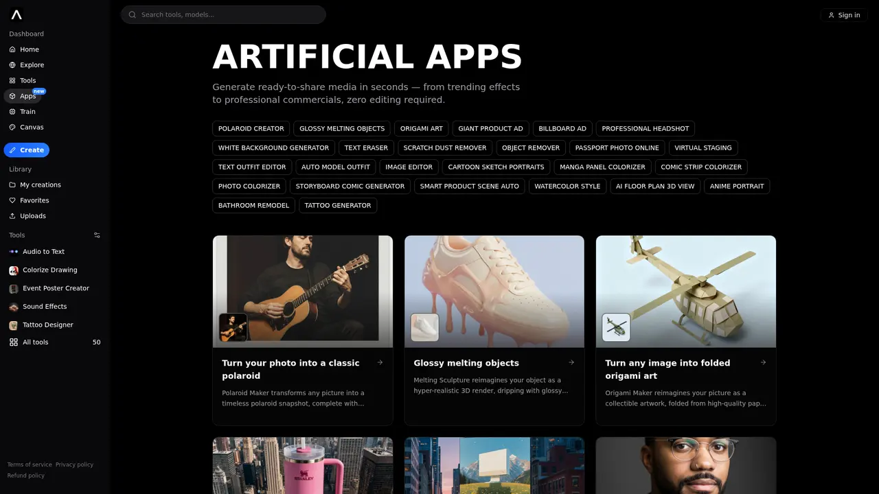 Artificial Studio - Screenshot 3