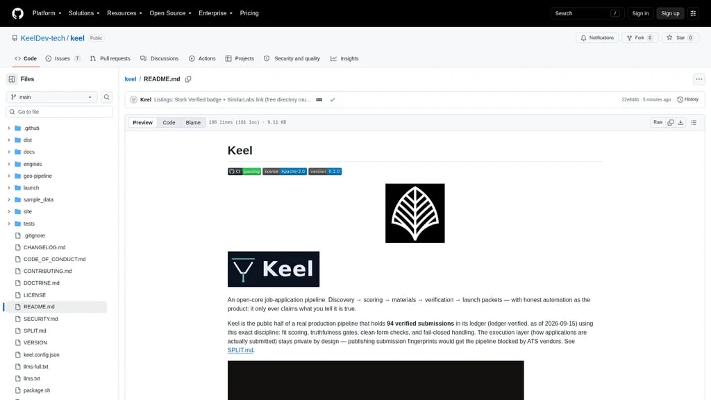 Keel - Screenshot 2