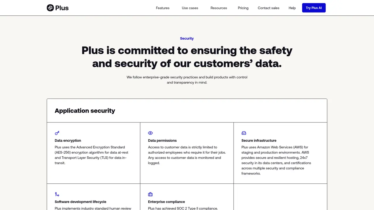 Plus AI - Screenshot 3
