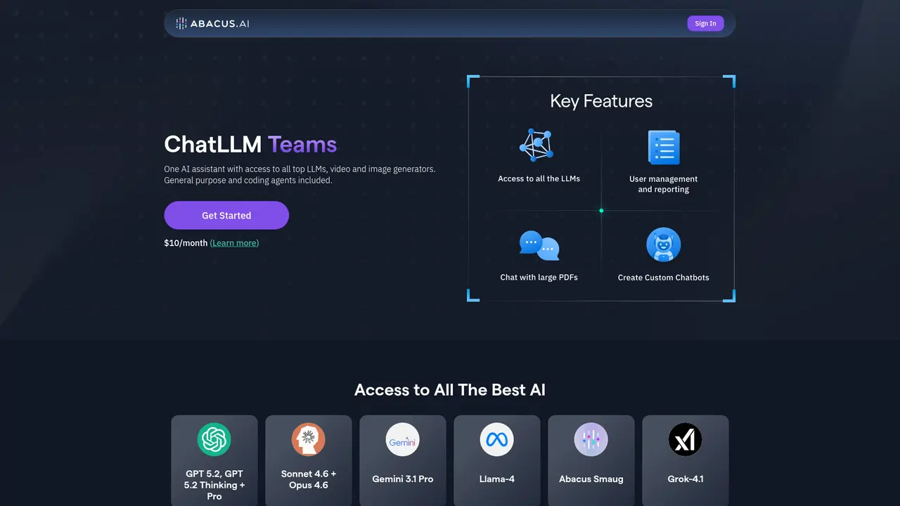 Abacus.AI - Screenshot 2