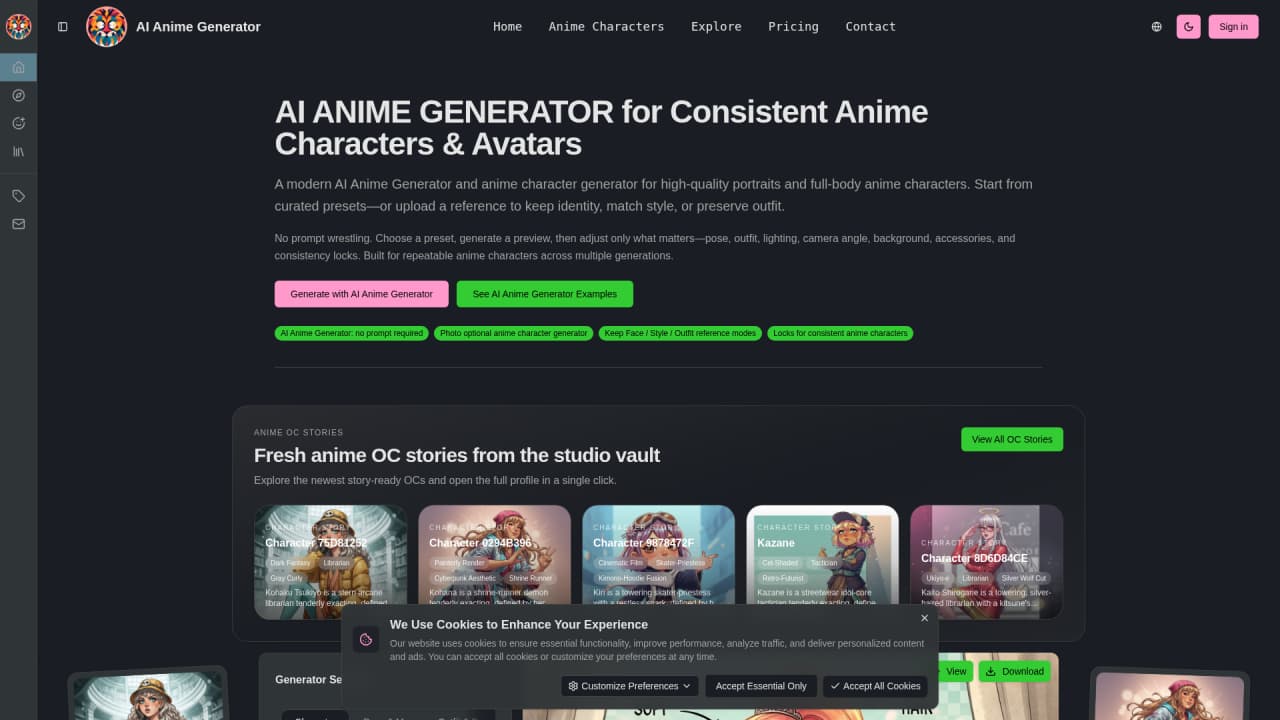 AnimaCharacter - Main Image