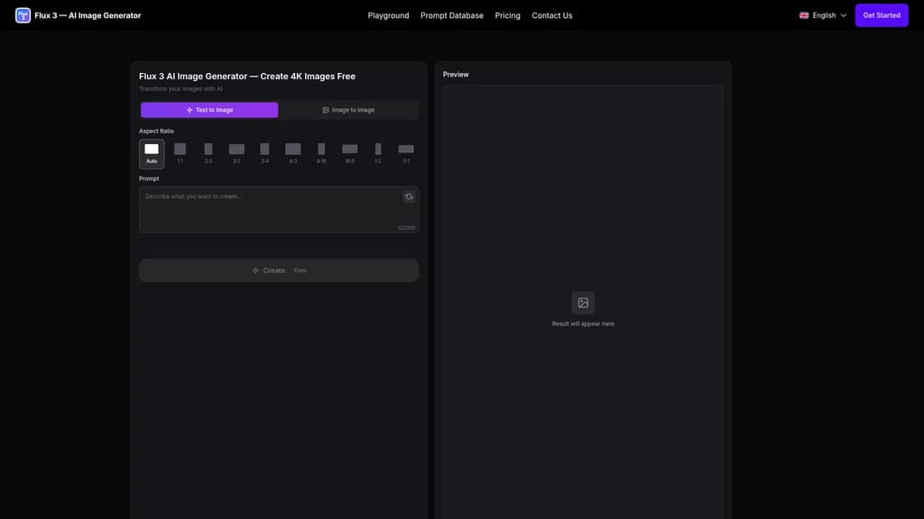 Flux 3 — AI Image Generator - Screenshot 2