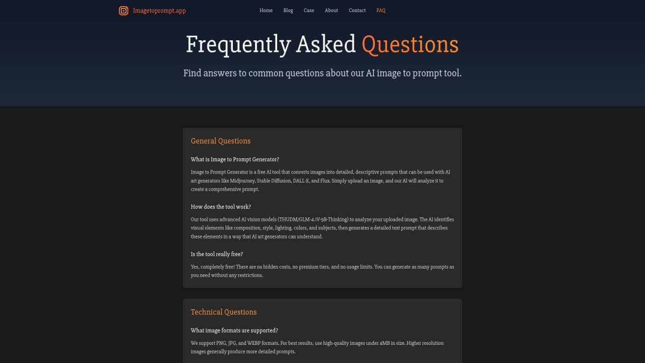 Image to Prompt Generator - Screenshot 4