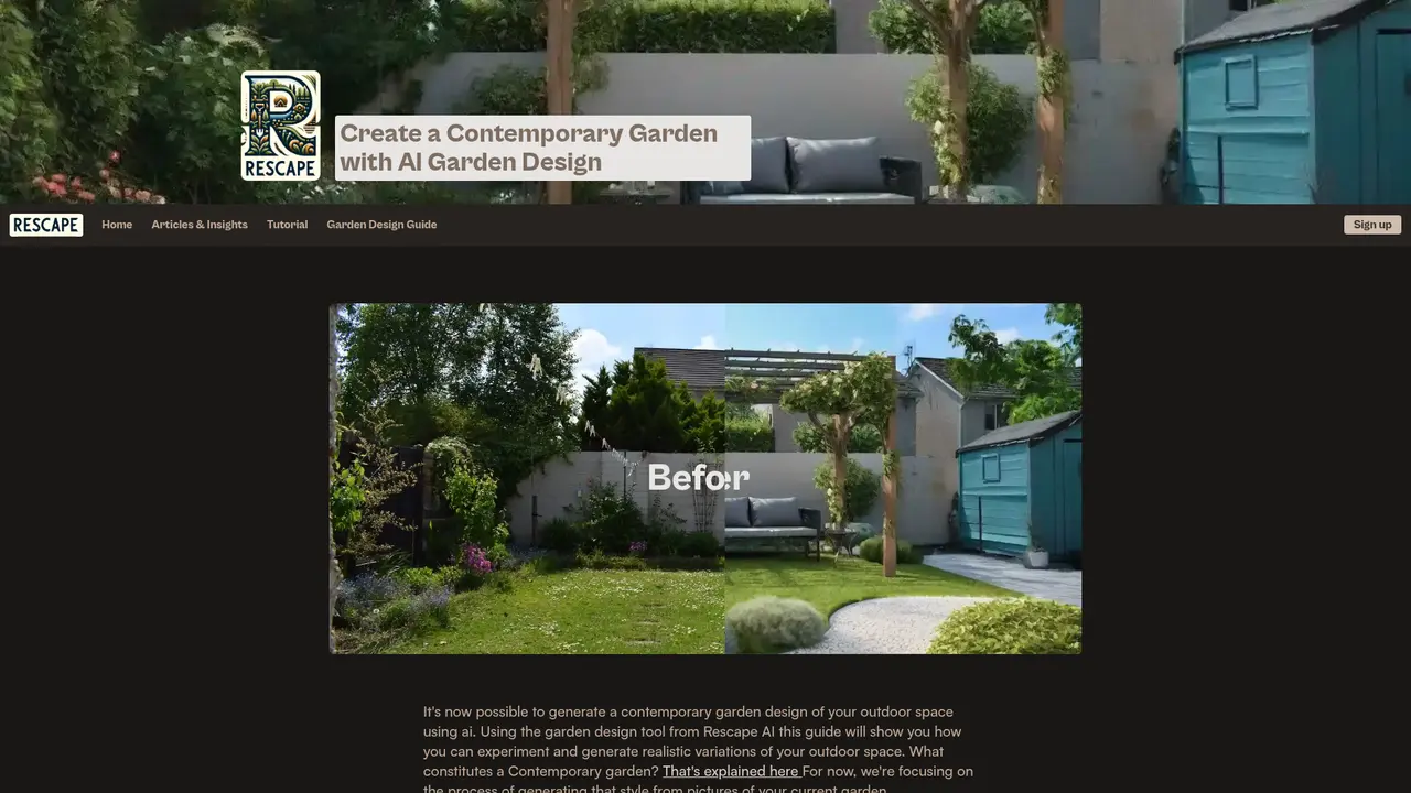 Rescape AI - Screenshot 4