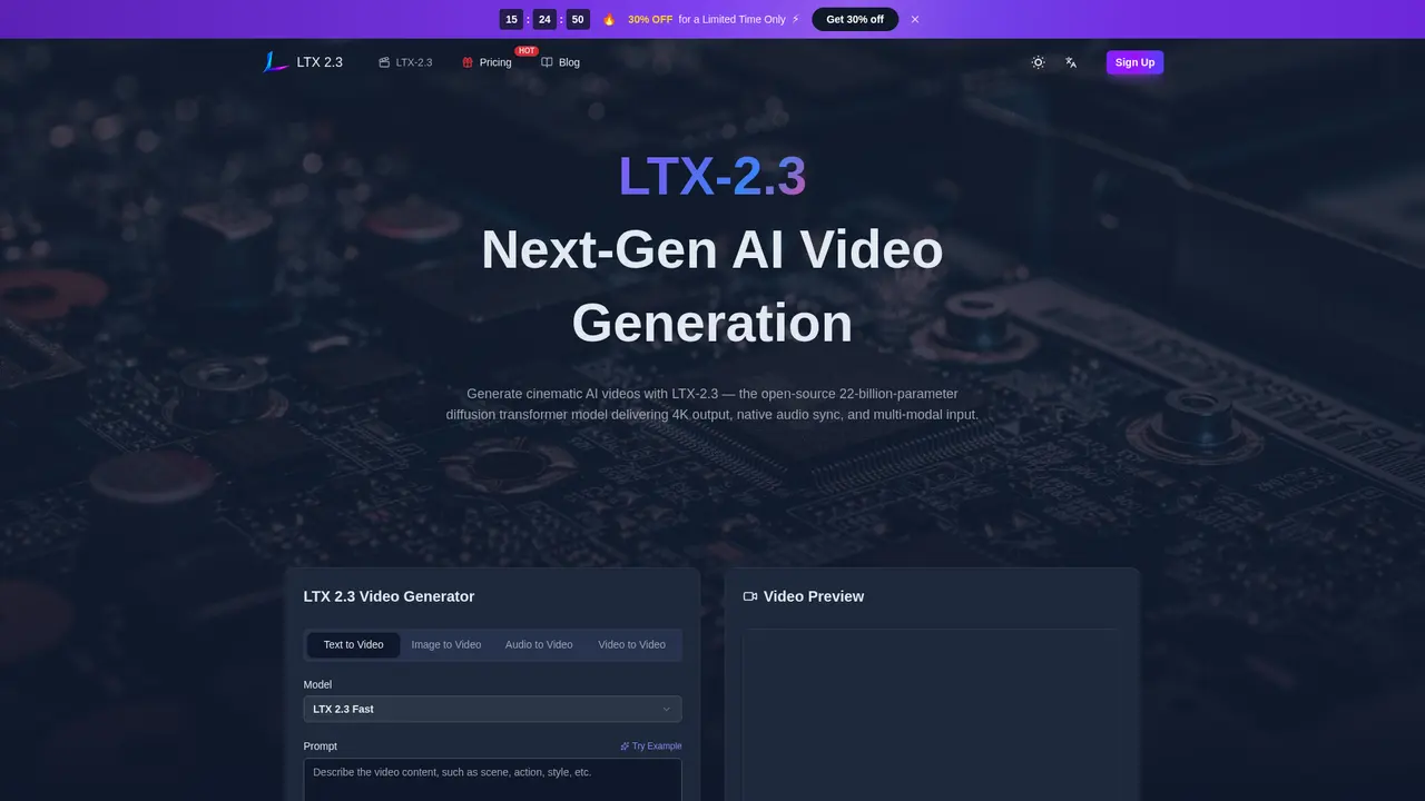 LTX 2.3 - Screenshot 2