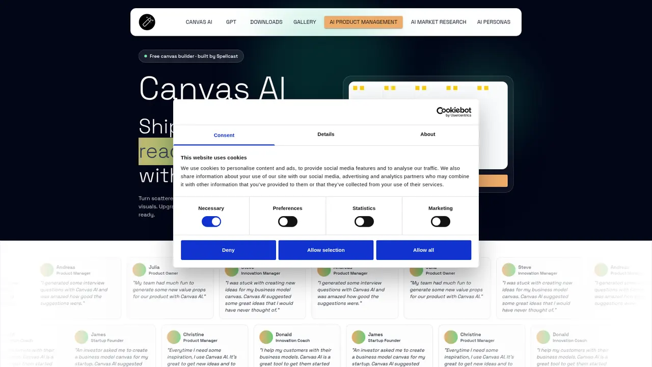 Canvas AI - Main Image