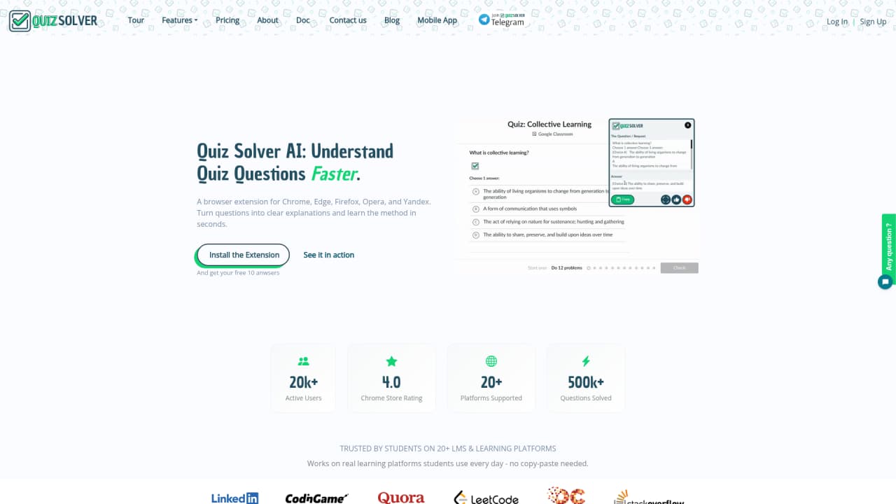 QuizSolver AI - Screenshot 3