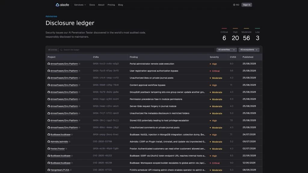 AISafe Labs AI Penetration Tester - Screenshot 3