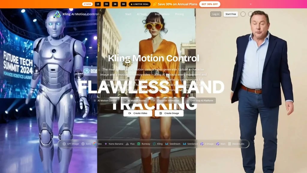 Kling AI Motion Control - Main Image