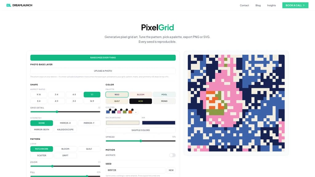 PixelGrid - Main Image