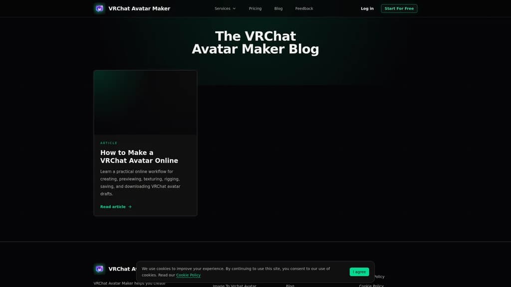 VRChat Avatar Maker - Screenshot 3