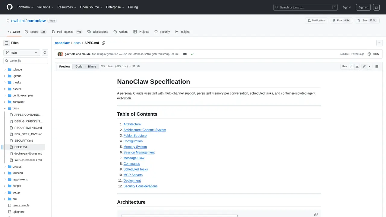 NanoClaw - Screenshot 4